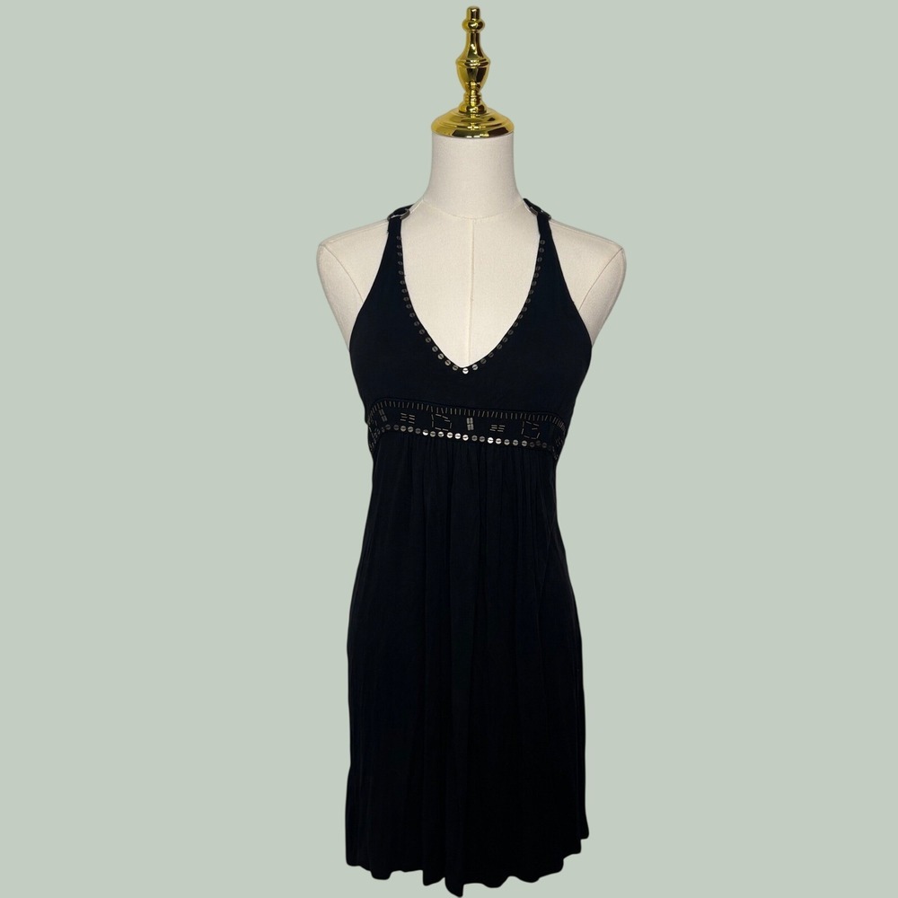 studio m black y2k babydoll dress boho Y2K goth indie earthy chic earthy hippie